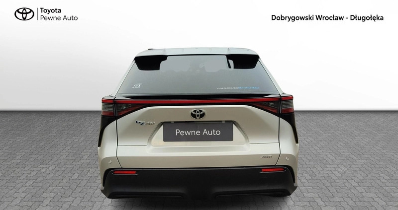 Toyota bZ4X cena 166900 przebieg: 14012, rok produkcji 2022 z Września małe 326